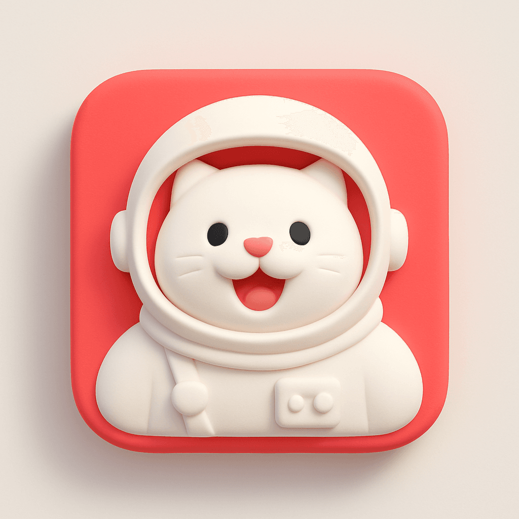 Playful 3D Matte Icons