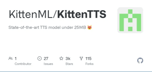 A Tiny but Mighty Text-to-Speech Model 😺